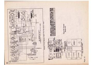 Rogers 961 ;Chassis schematic circuit diagram